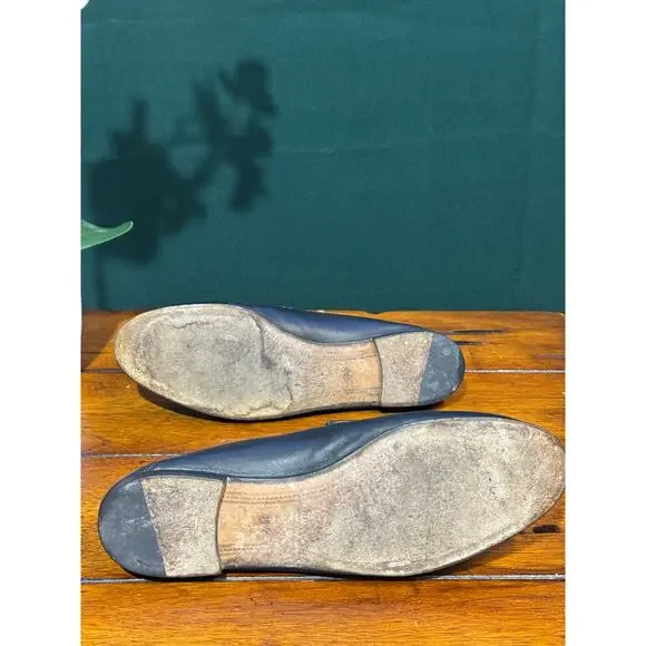 Vintage Gucci horse bit  leather loafers size 39.5 euro - Picture 5 of 9